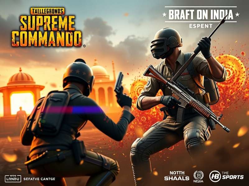 PUBG Legend Supreme Commando esports tournament in India with professional players competing